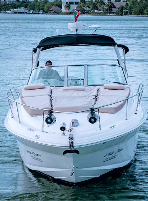 Yate Vale China 32ft - Experiencia privada en Cancún